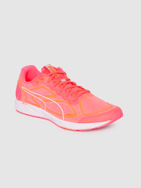 

Puma Women Orange Speed 300 Racer 2 Running Shoes