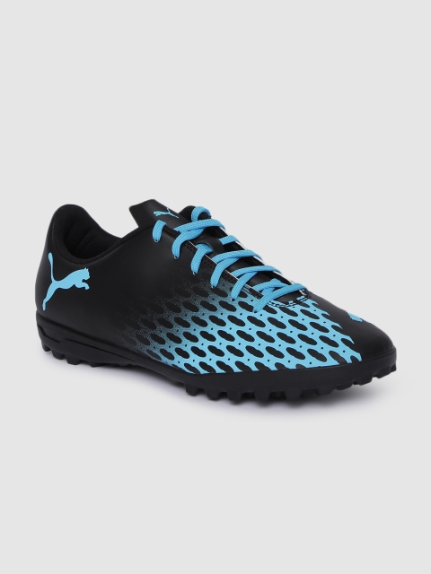 

Puma Men Blue & Black Colourblocked Spirit III TT Football Shoes