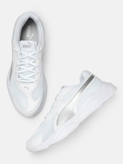 

Puma Unisex White 90s Sneakers