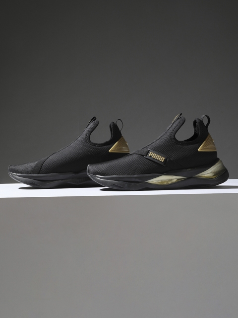

Puma Women Black LQDCELL Shatte Mid-Top Gym Shoes