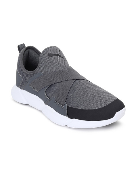 

Puma Unisex Grey Strider V1 Mesh Running Shoes