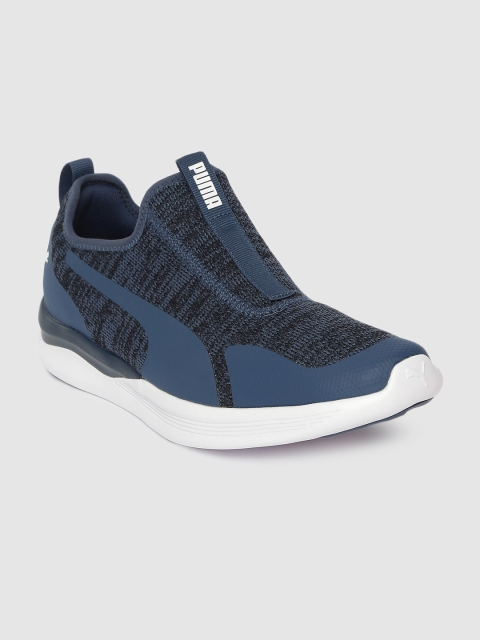 

Puma Unisex Blue Mesh Ace Running Shoes
