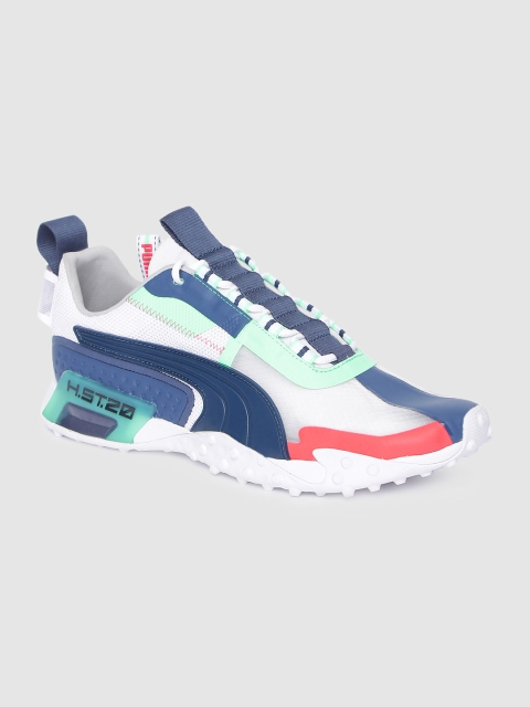 

Puma Unisex White & Blue Colourblocked H.ST.20 Running Shoes