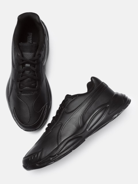 

Puma Unisex Black 90s SL Sneakers