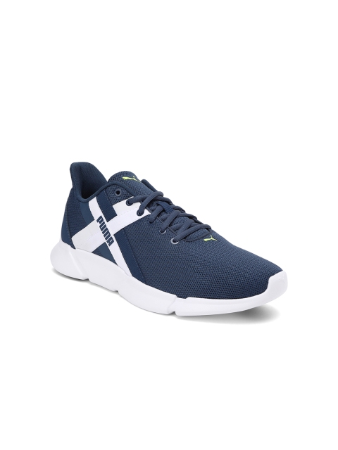 

Puma Men Momentum XT Blue Mesh Running Shoes