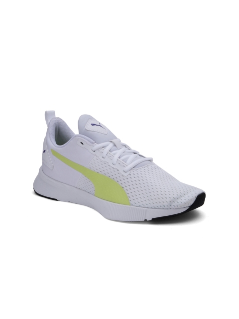 

Puma Unisex Flyer White Mesh Running Shoes