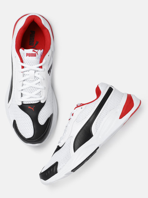 

Puma Unisex White 90s Sneakers