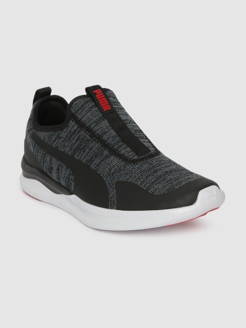 

Puma Unisex Black Ace Slip-On Running Shoes