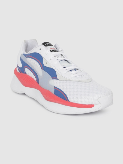 

Puma Unisex White RS-PURE Vision Sneakers