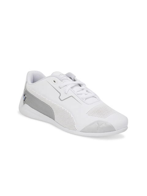 

PUMA Motorsport Unisex BMW M Motorsport Drift Cat 8 Youth White Synthetic Sneakers