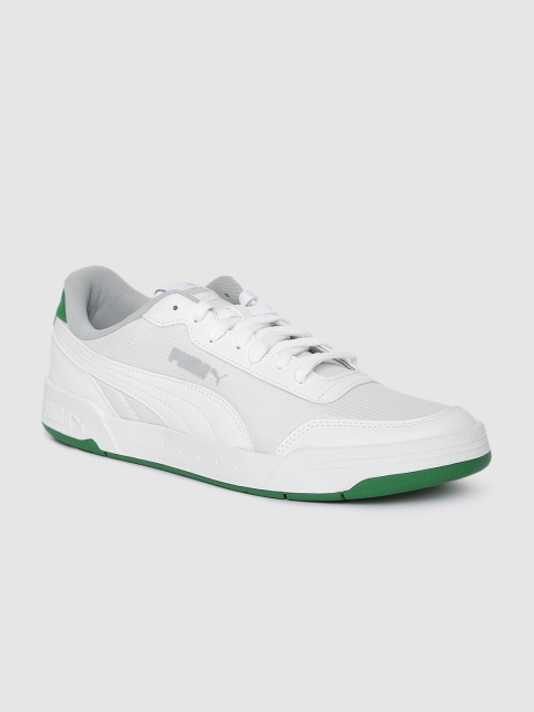 

Puma Unisex White Caracal Style Sneakers