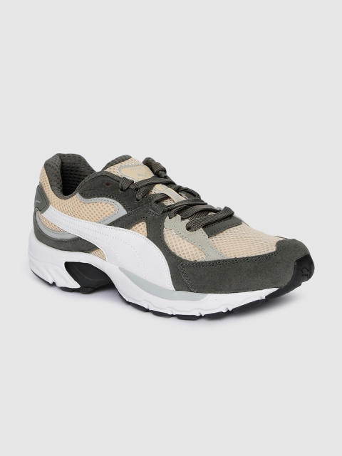 

Puma Unisex Grey And Off-White Axis Plus SD Sneakers