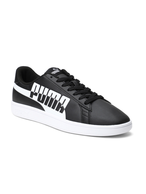 

Puma Unisex Black & White Printed Sneakers