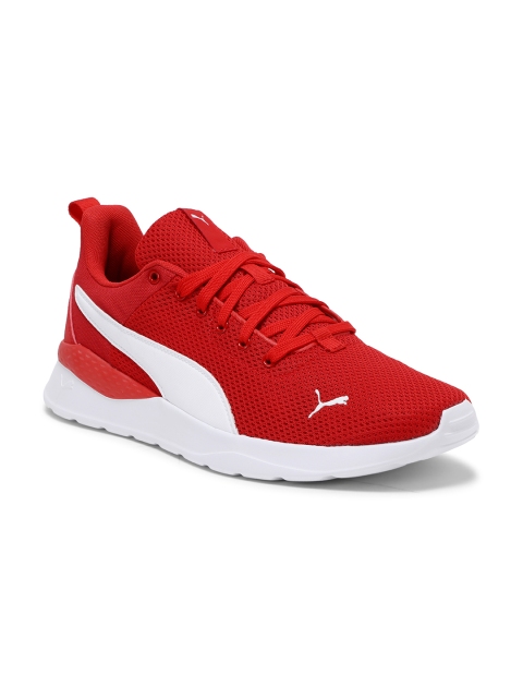

Puma Unisex Red & White Anzarun Lite Casual Shoes