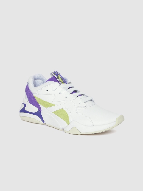 

Puma Women White Nova Pop Sneakers