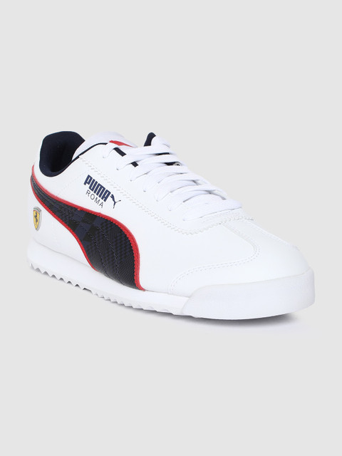 

Puma Men White Scuderia Ferrari Roma Sneakers