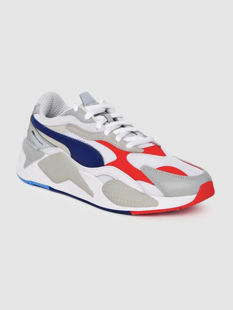 

PUMA Motorsport Unisex White & Blue BMW M Motorsport RS-Cube Sneakers