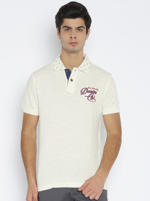 

U.S. Polo Assn. Denim Co. Off-White Polo T-shirt