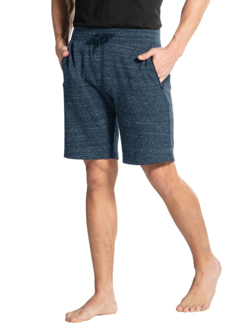 

Jockey Men Blue Solid Lounge Shorts