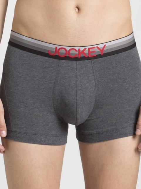 

Jockey ZONE Men Black Solid Innerwear Vest