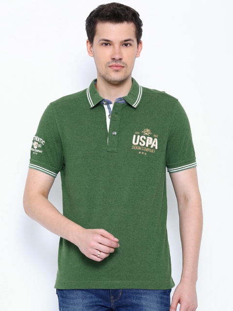 

U.S. Polo Assn. Denim Co. Green Polo T-shirt