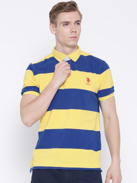 

U.S. Polo Assn. Yellow Striped T-shirt