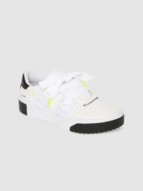 

Puma Women White CENTRAL SAINT MARTINS Cali Day Zero Leather Sneakers