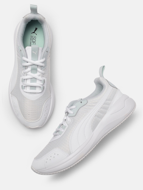 

Puma Women White Nuage Run SoftFoam Shoes