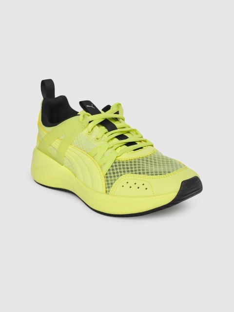 

Puma Women Yellow Nuage Run Cage Summer Sneakers