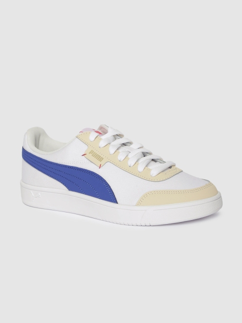 

Puma Unisex White Court Legend Lo CV Sneakers