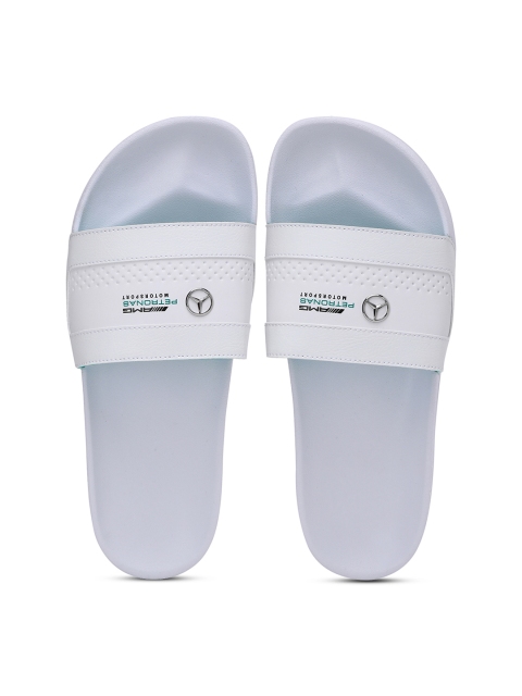 

PUMA Motorsport Unisex White Printed MERCEDES Leadcat Sliders
