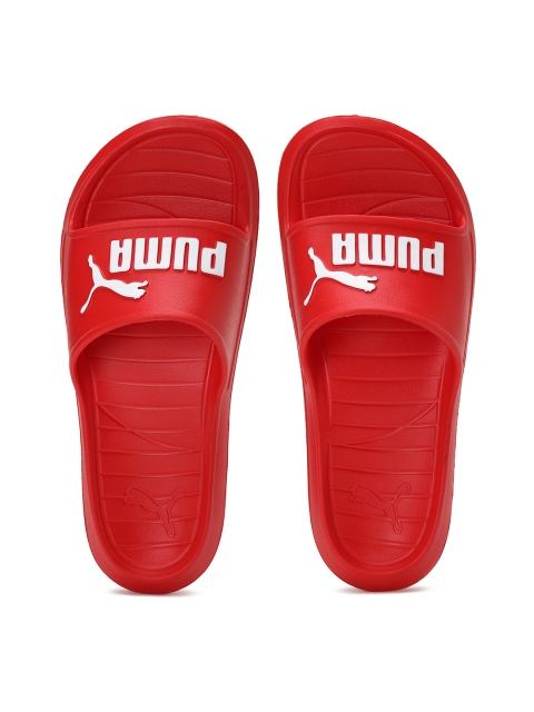 

Puma Men Red Divecat V2 Sliders