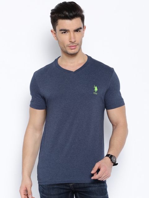 

U.S. Polo Assn. Navy Melange T-shirt, Navy blue