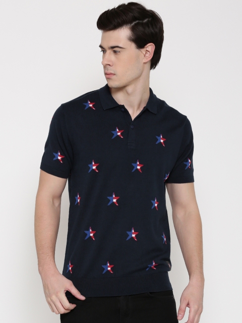 

U.S. Polo Assn. Navy Polo Pure Cotton T-shirt, Navy blue