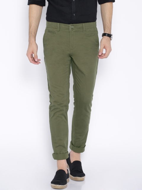 

U.S. Polo Assn. Olive Green Slim Trousers