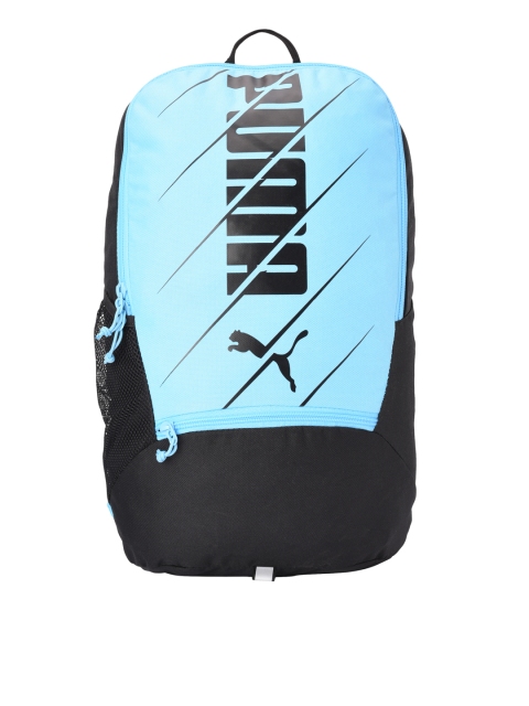 

Puma Unisex Blue Brand Logo Backpack