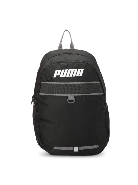 

Puma Unisex Black Brand Logo Backpack