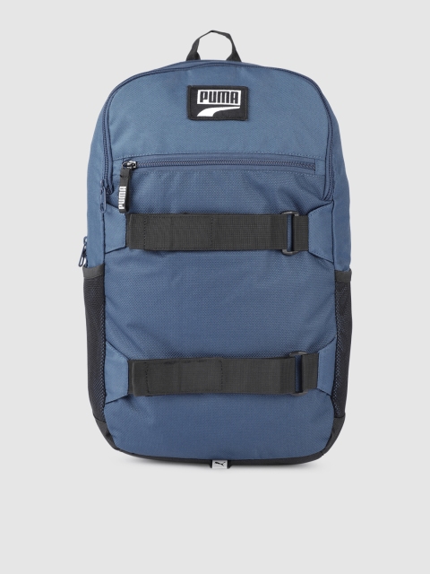 

Puma Unisex Blue Solid Deck Backpack