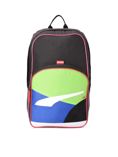 

Puma Unisex Black Textured Backpack