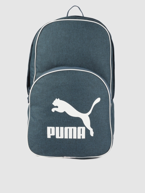 

Puma Unisex Blue Brand Logo Originals Backpack