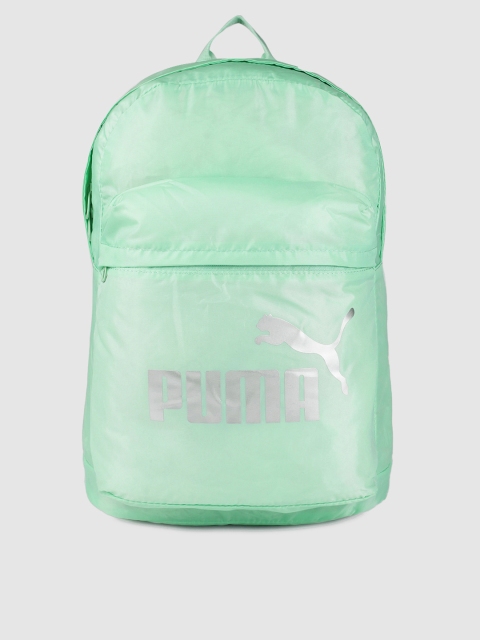 

Puma Unisex Green Brand Logo Classic Backpack
