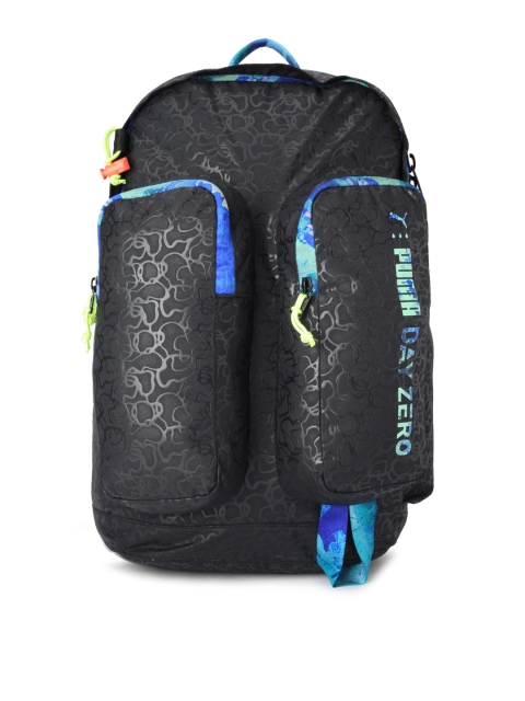 

Puma Unisex Black Graphic Backpack
