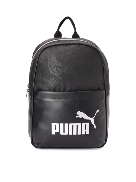 

Puma Women Black Printed WMN Core Up Backpack