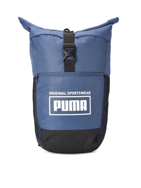 

Puma Unisex Blue & Black Sole Backpack