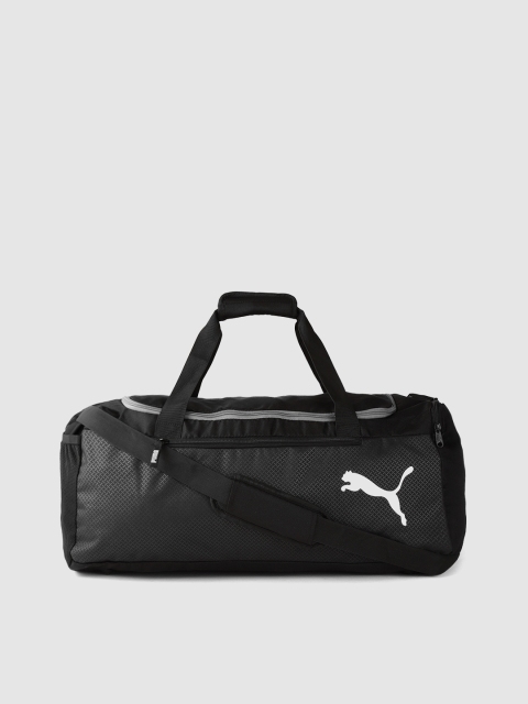 

Puma Unisex Black Printed Fundamentals Sports Duffel Bag