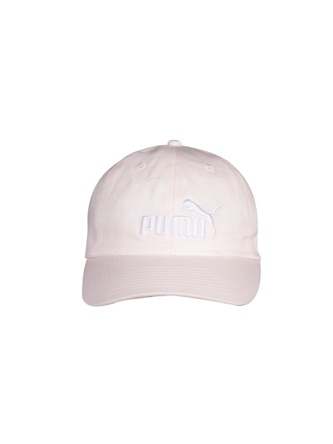 

Puma Unisex Pink Self Design ESS Baseball Cap