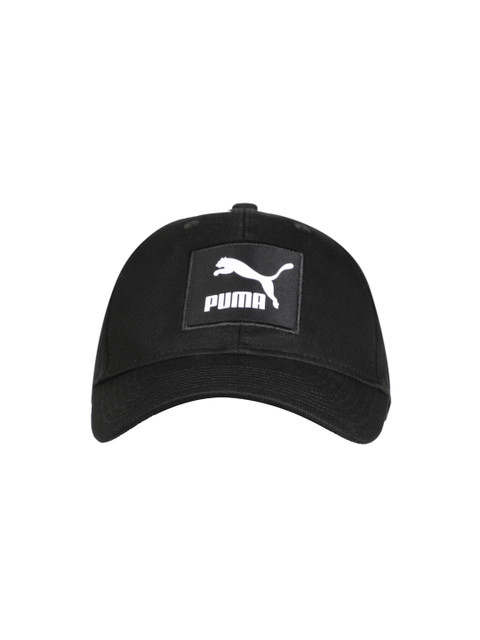 

Puma Unisex Black Archive Logo Label Baseball Cap