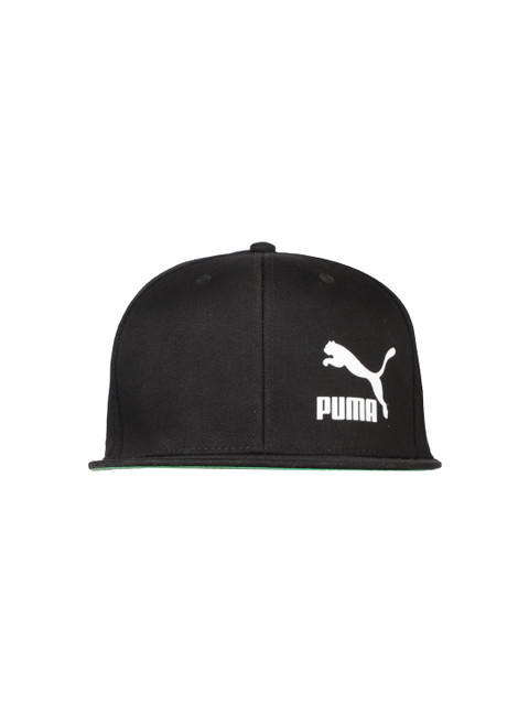 

Puma Unisex Black Printed Snapback Cap