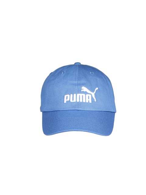 

Puma Unisex Blue Self Design ESS Baseball Cap