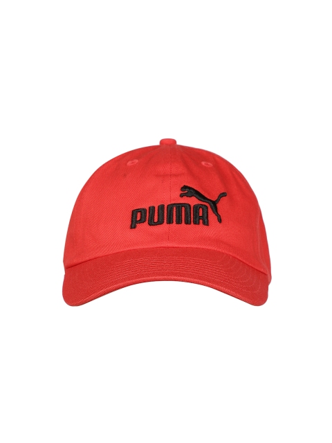 

Puma Unisex Red Solid Baseball Cap